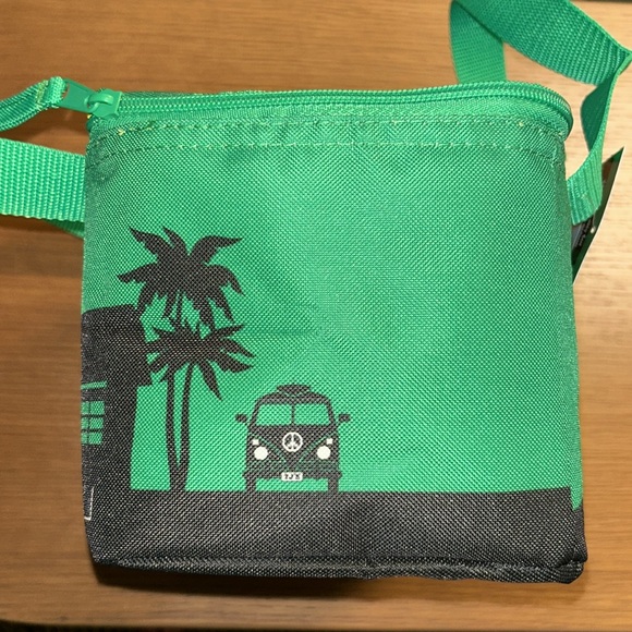 NWT Trader Joe’s Green Mini Insulated Cooler Bag - Picture 12 of 14